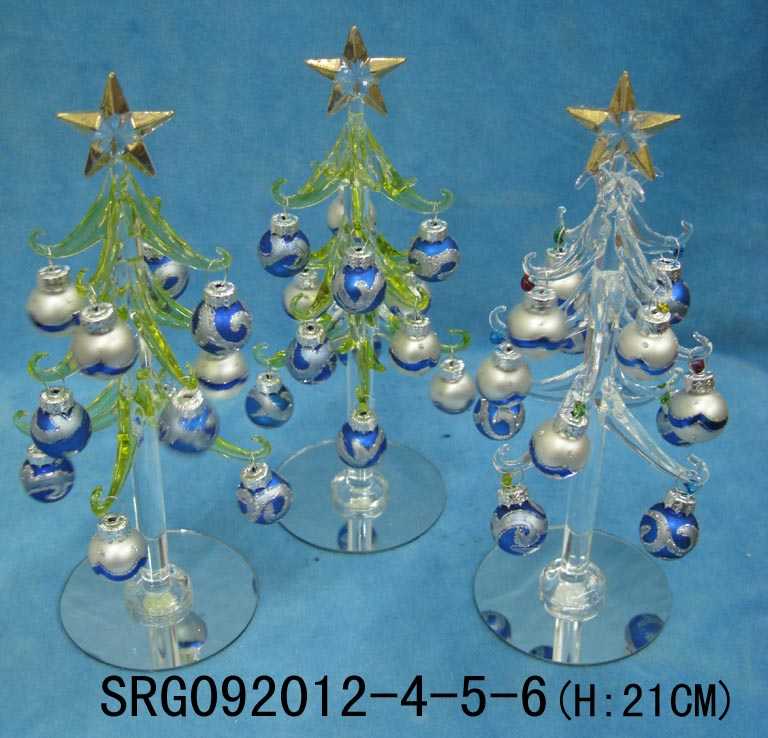 Glass Christmas Tree