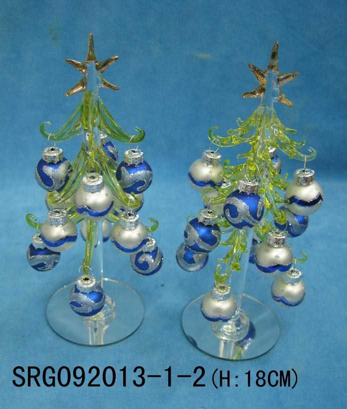 Glass Christmas Tree