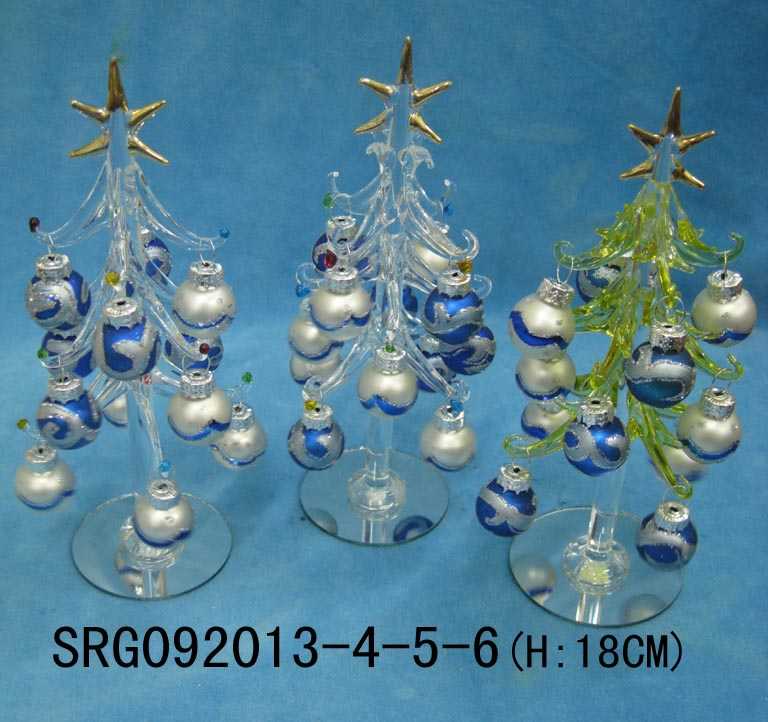 Glass Christmas Tree