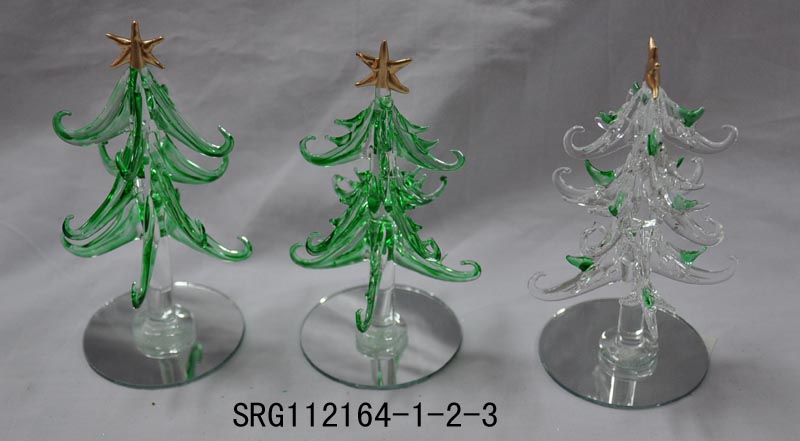 Glass Christmas Tree