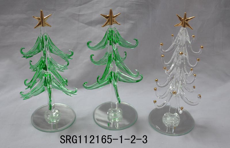 Glass Christmas Tree