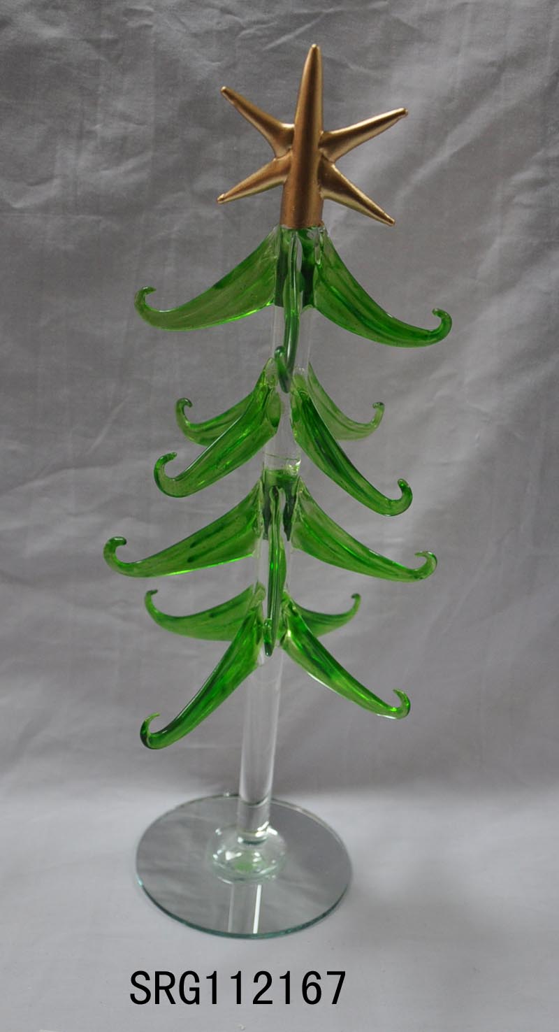 Glass Christmas Tree