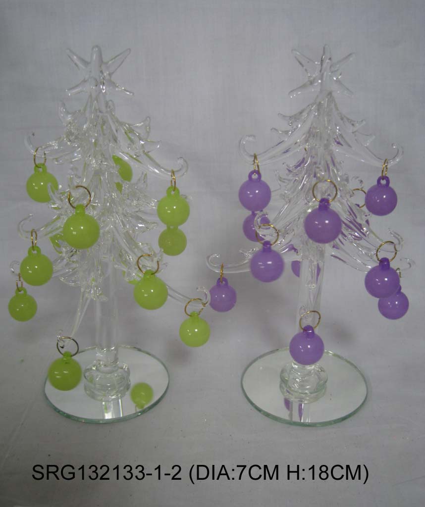 Glass Christmas Tree