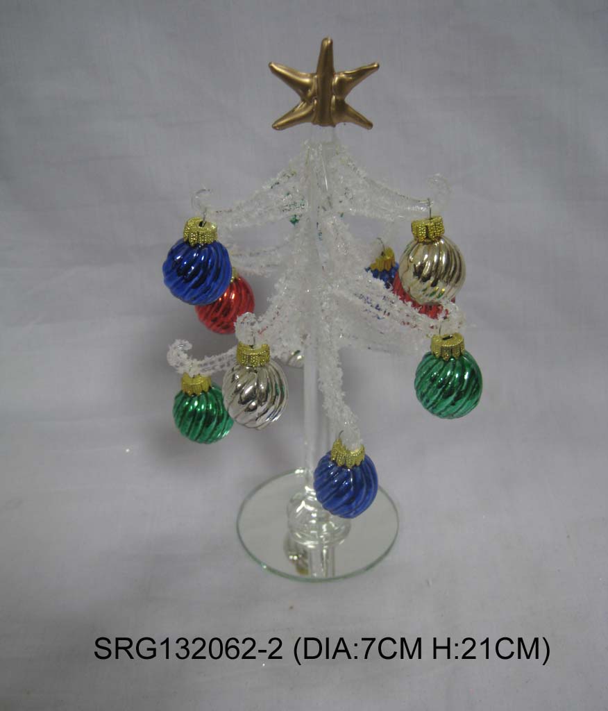 Glass Christmas Tree