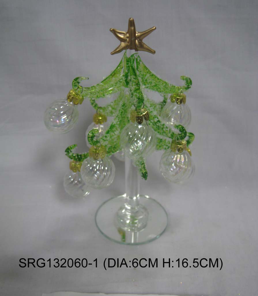 Glass Christmas Tree