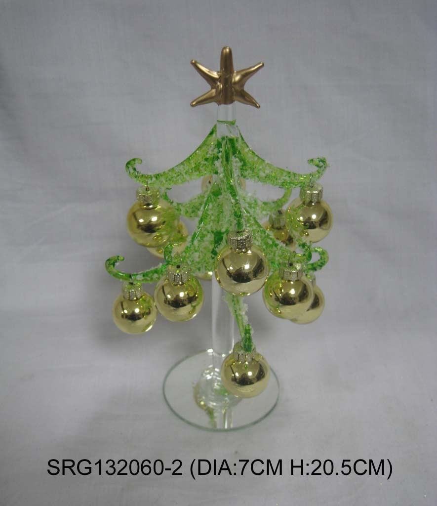 Glass Christmas Tree