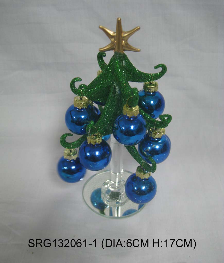 Glass Christmas Tree