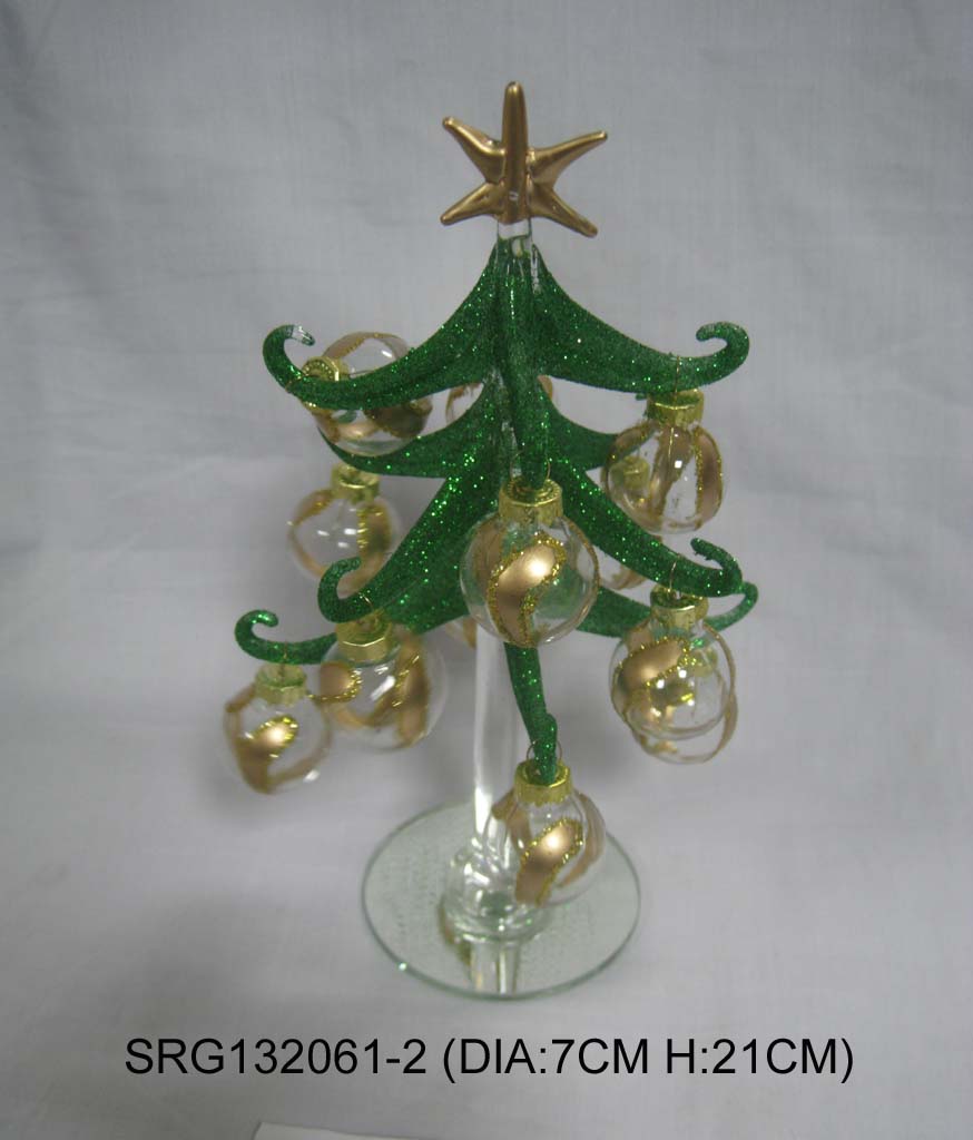 Glass Christmas Tree