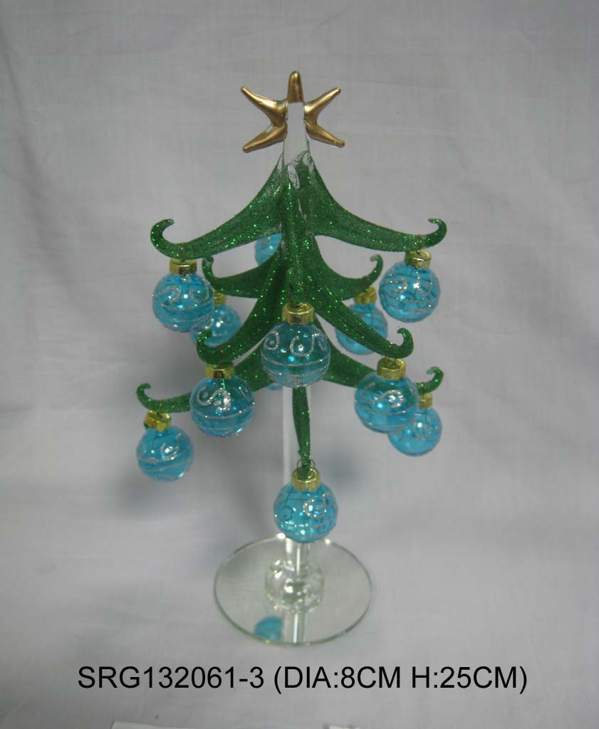 Glass Christmas Tree