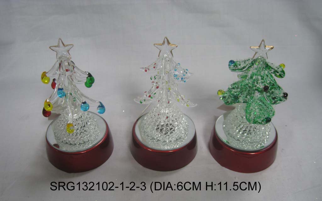 Glass Christmas Tree