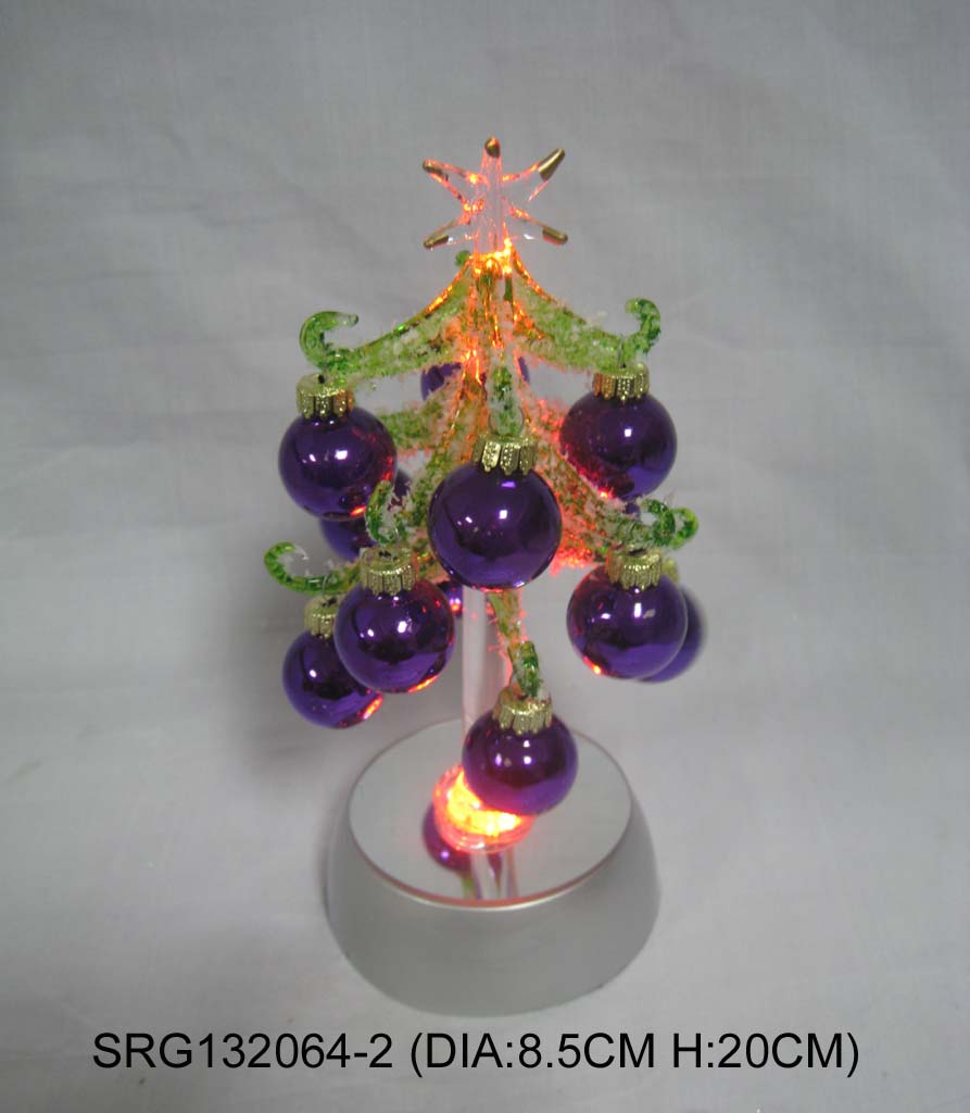 Glass Christmas Tree