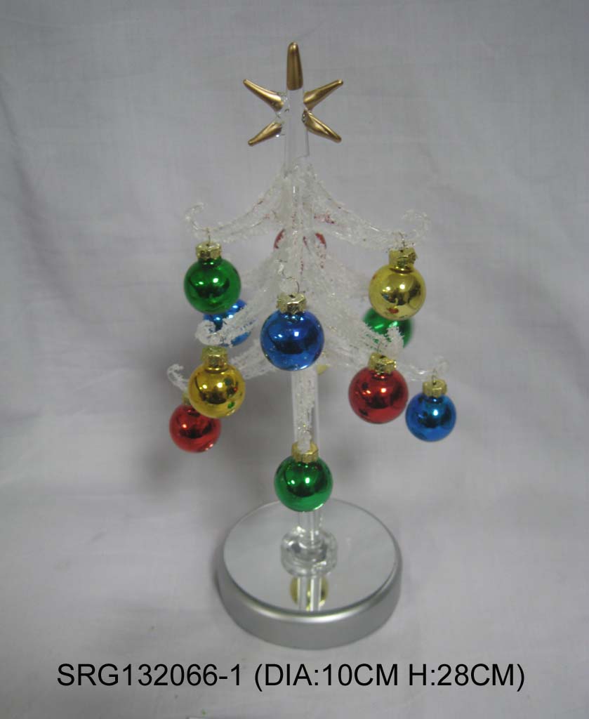 Glass Christmas Tree