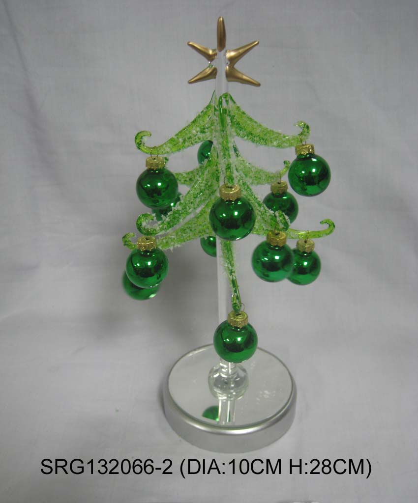 Glass Christmas Tree