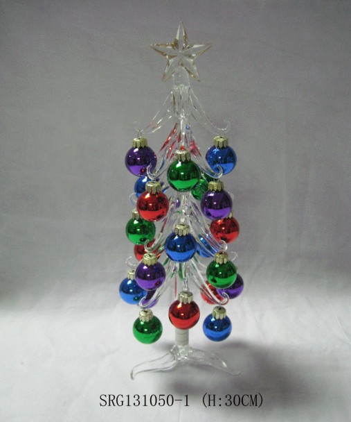 Glass Christmas Tree