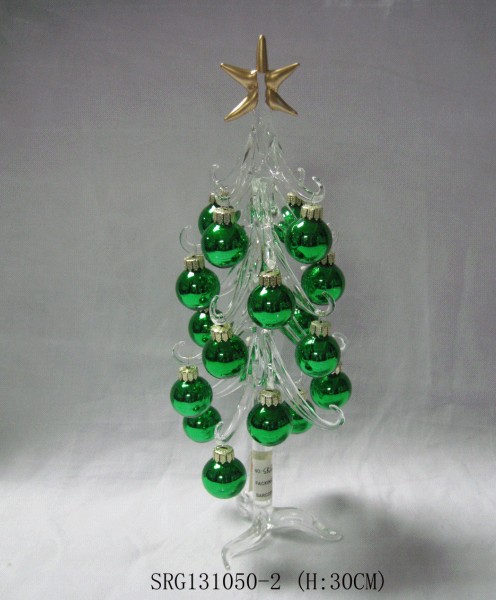 Glass Christmas Tree