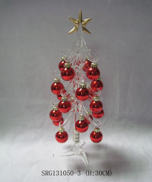 Glass Christmas Tree