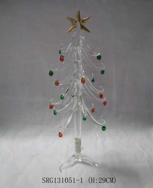 Glass Christmas Tree