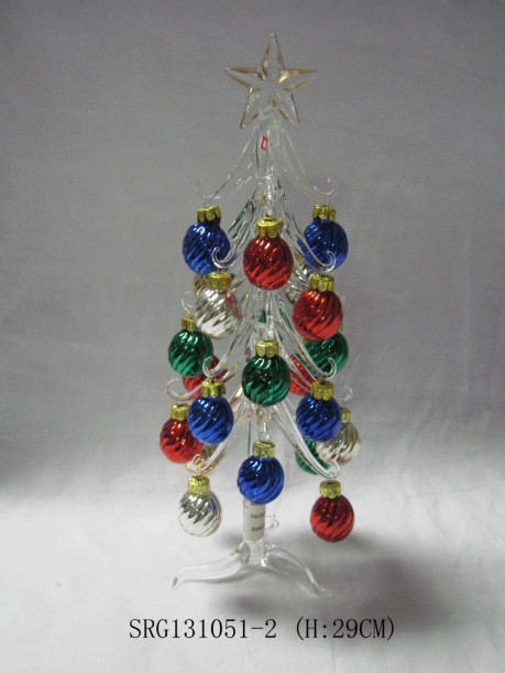 Glass Christmas Tree