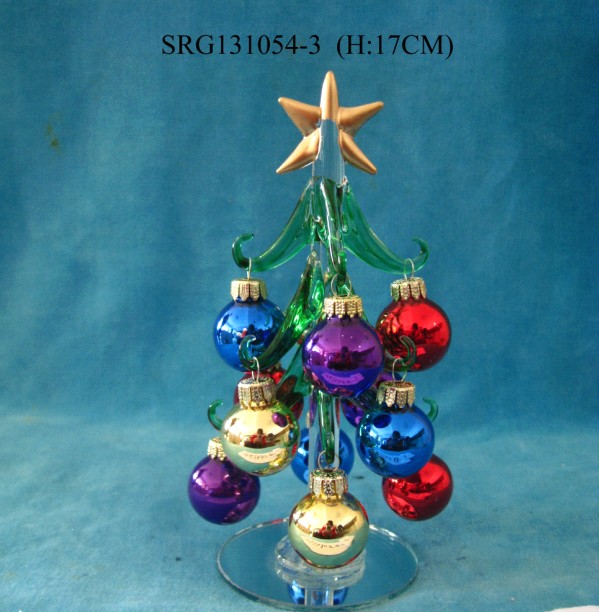 Glass Christmas Tree