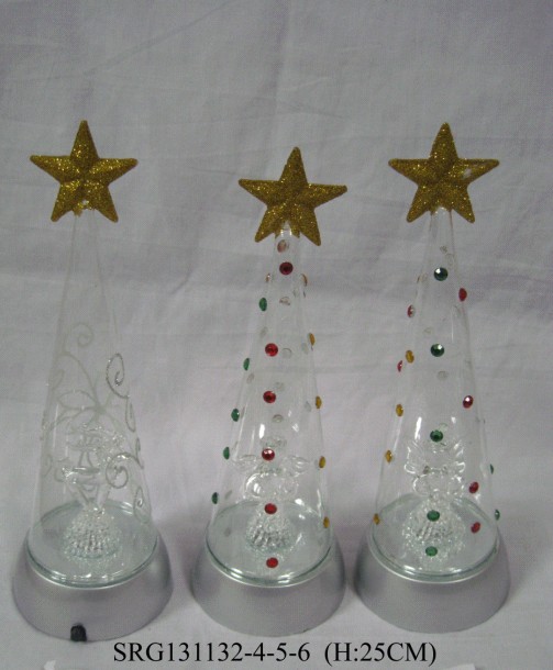 Glass Christmas Tree