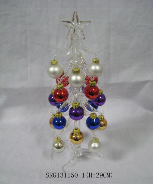 Glass Christmas Tree