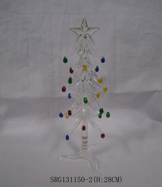 Glass Christmas Tree